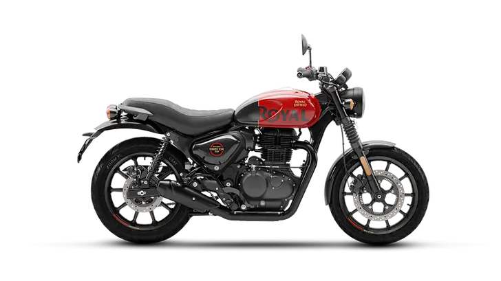 Royal Enfield Hunter 350 rebel-red