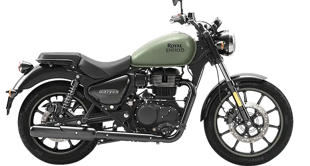 Royal Enfield meteor fireball green toulon var france