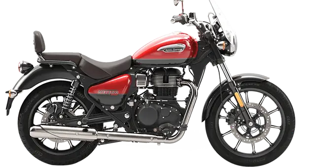 royal enfield meteor supernova red toulon var france